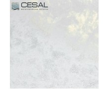 Кассета алюминиевая Cesal белый мрамор 300x300 мм. (ЗП)