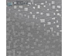 Кассета алюминиевая Cesal мозайка металлик 300x300 мм. (ЗП)